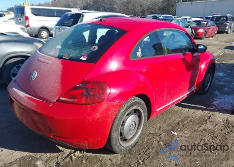 2013 Volkswagen Beetle из США, поврежденный, VIN 3VWJP7AT7DM607966